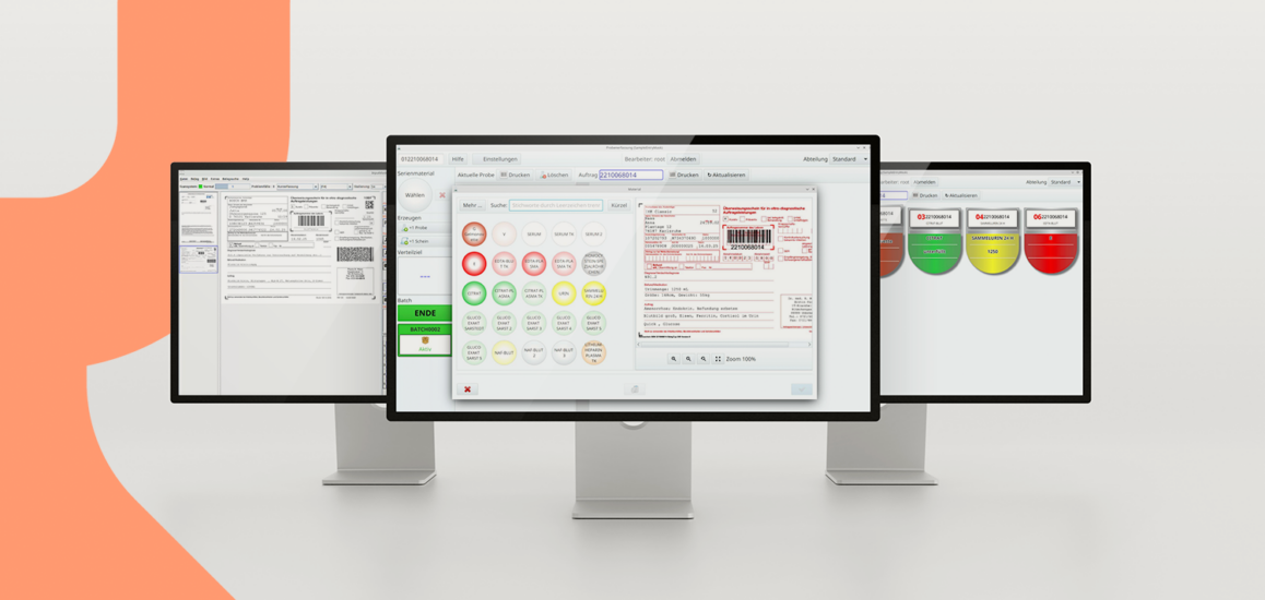 Vollintegrierte Auftrags- & Probenerfassung (AES) mit MELOS LIS