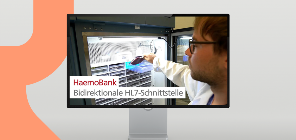 Bidirektionale Schnittstelle zum Blutbankdepot